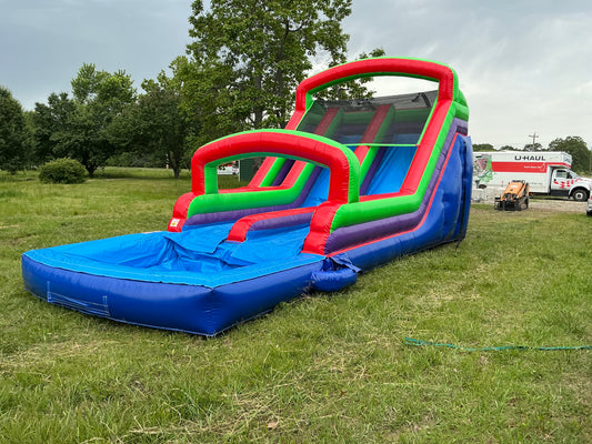 14' Double Lane Slide