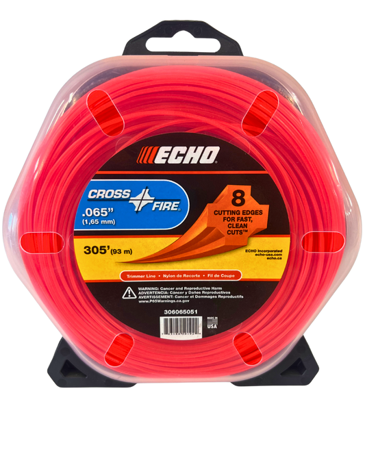 Cross Fire Trimmer Line- 305ft., .065in.