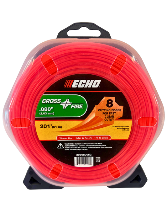 Cross Fire Trimmer Line- 201ft., .080in.