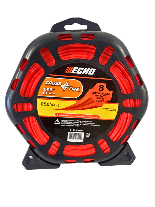 Cross Fire Trimmer Line- 250ft., .095in.