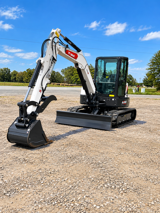 Bobcat E55-R2 Compact Excavator Cabbed