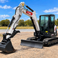 Bobcat E55-R2 Compact Excavator Cabbed