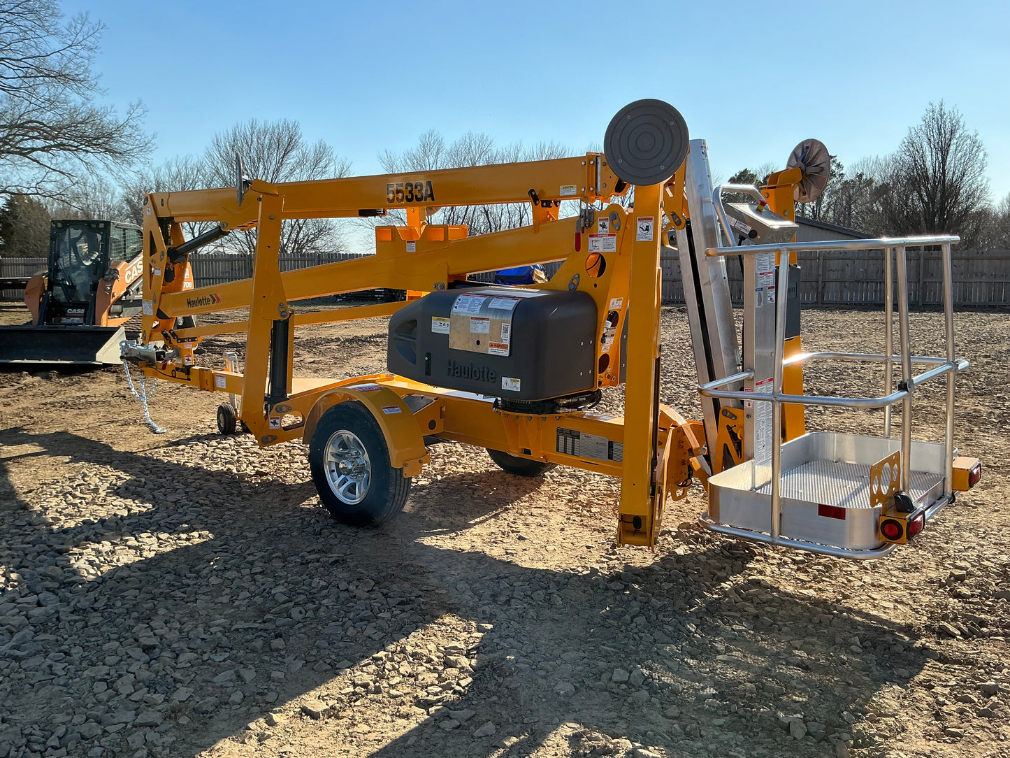 55 ft. Towable Man Lift