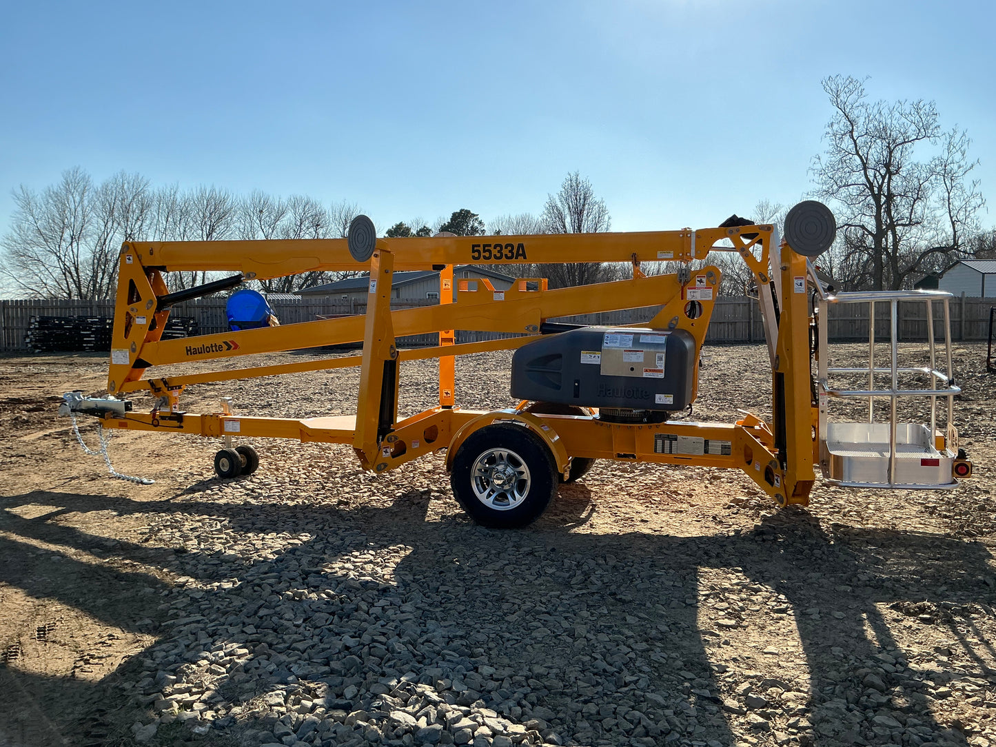 55 ft. Towable Man Lift