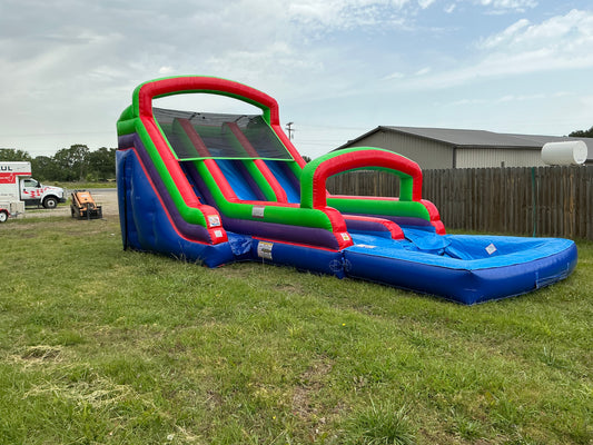 14' Double Lane Slide