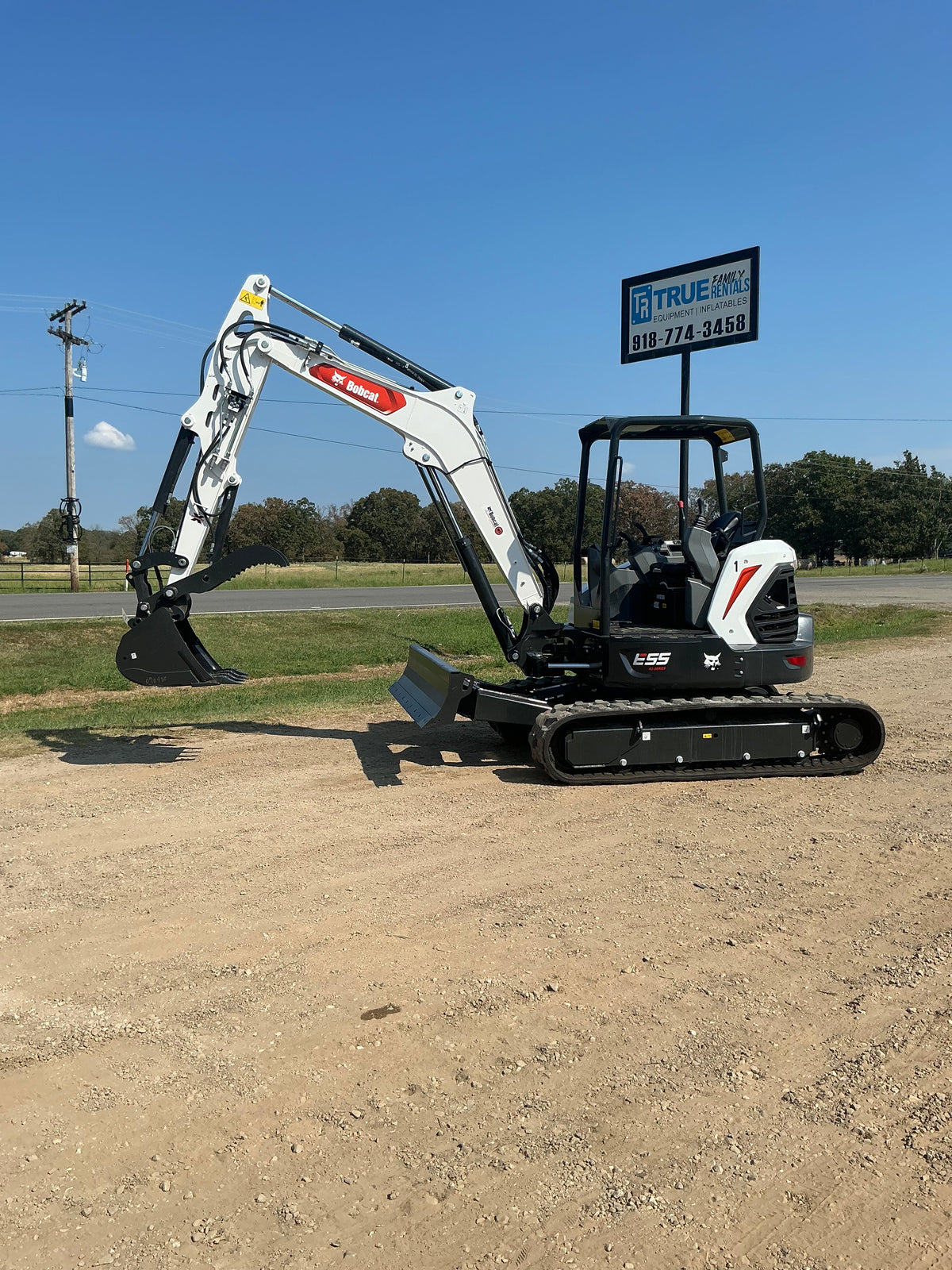 Bobcat E55-R2 Compact Excavator