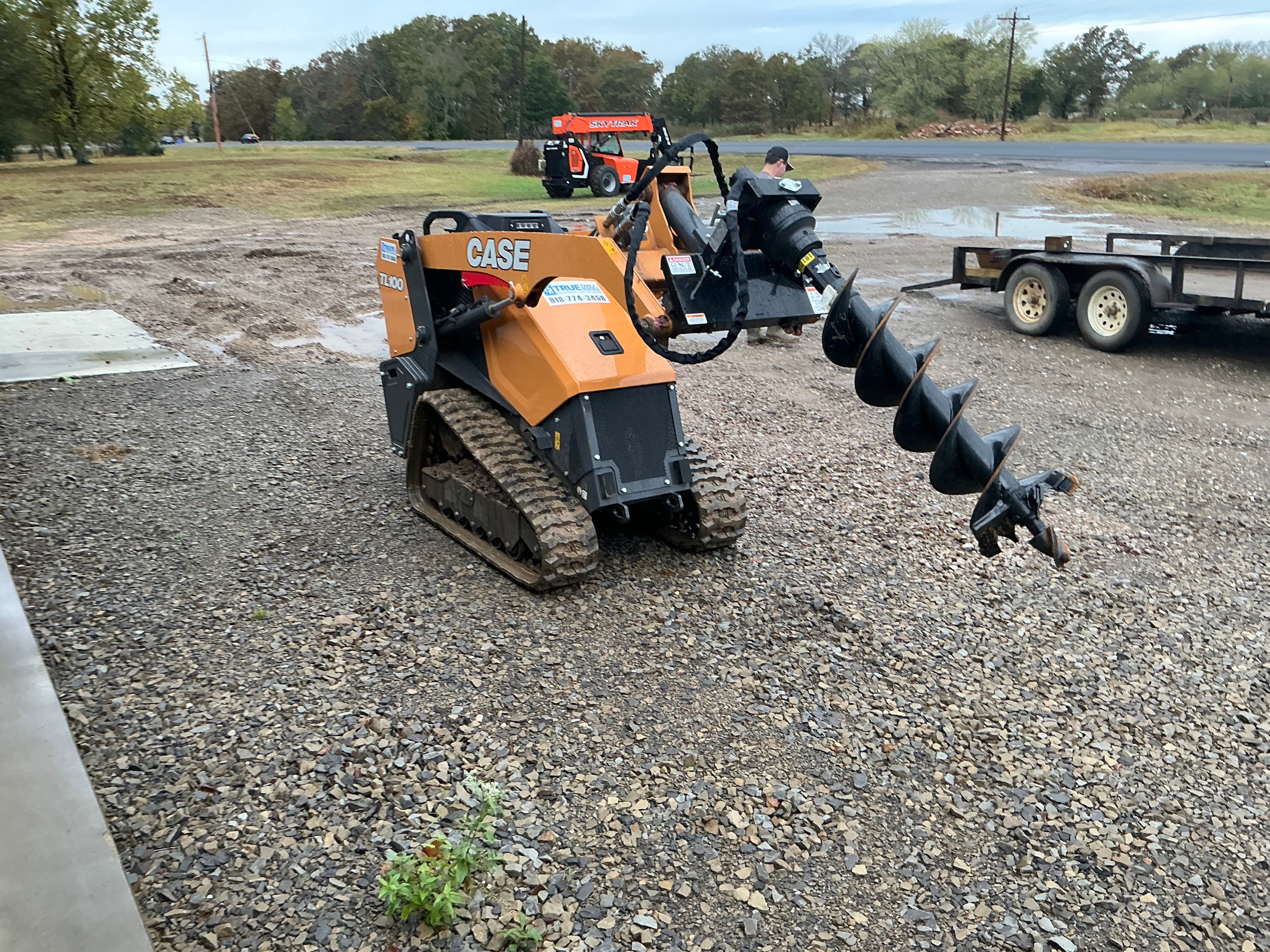 Mini Skid Auger – True Family Rentals
