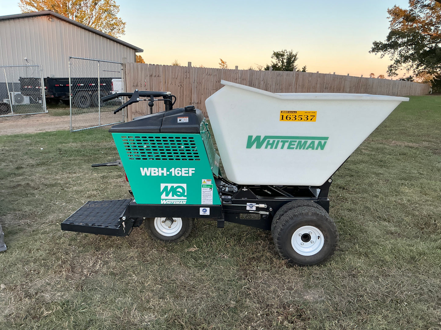 Concrete Buggy-Wheeled