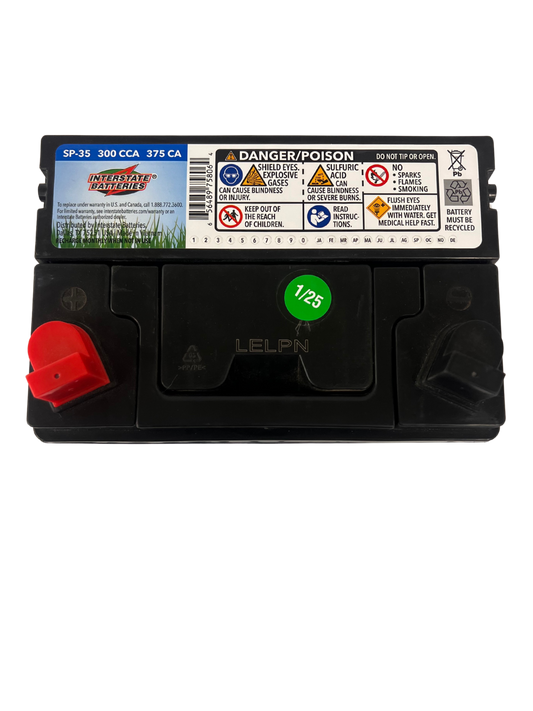 Interstate Battery- SP-35 Lawn and Garden